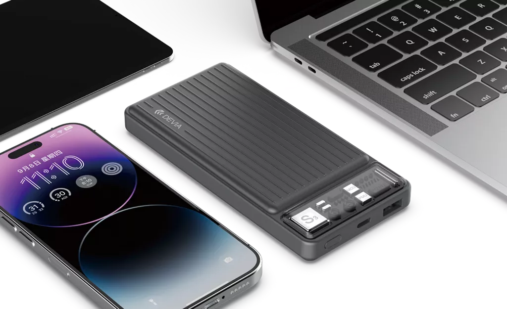 12W DEVIA 10000mah Power Bank