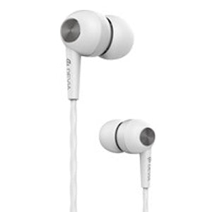 Devia - In Ear Stereo Earphones With Microphone - White