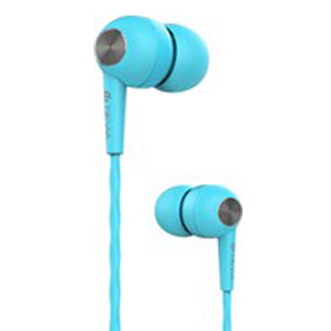 Devia - In Ear Stereo Earphones With Microphone - Blue